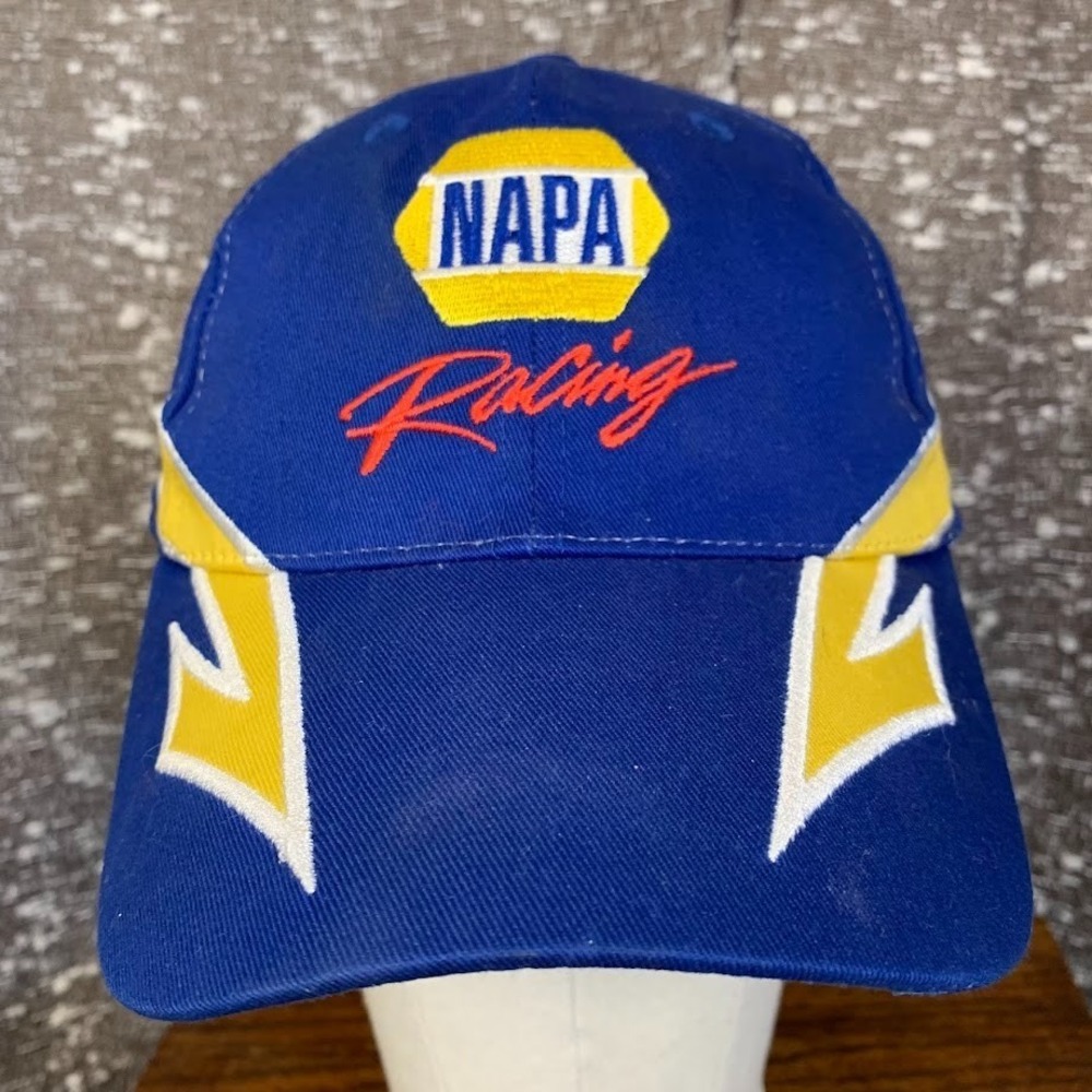 Napa Racing Baseball Hat Cap Michael Waltrip Racing #55 Blue Embroidered